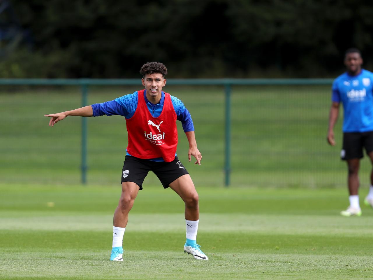 Jeremy Sarmiento in training 