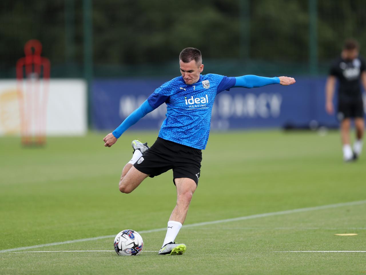 Jed Wallace in training 