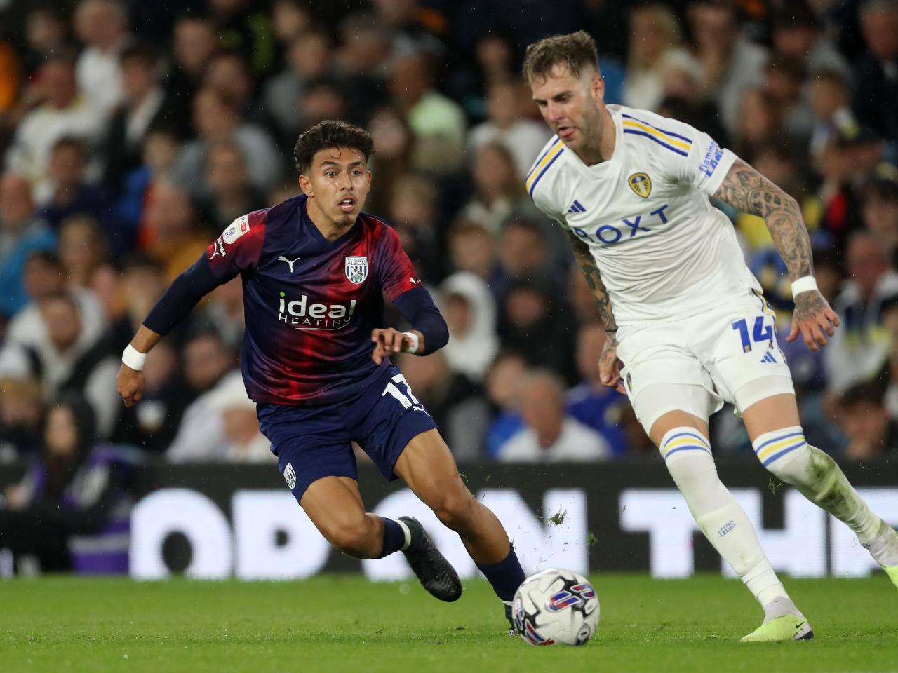 Jeremy Sarmiento in action against Leeds