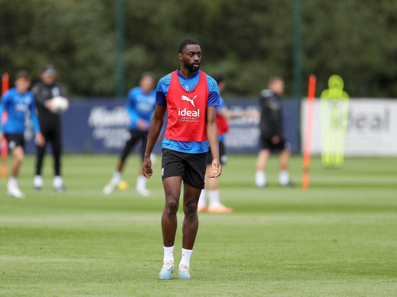 Semi Ajayi in training 