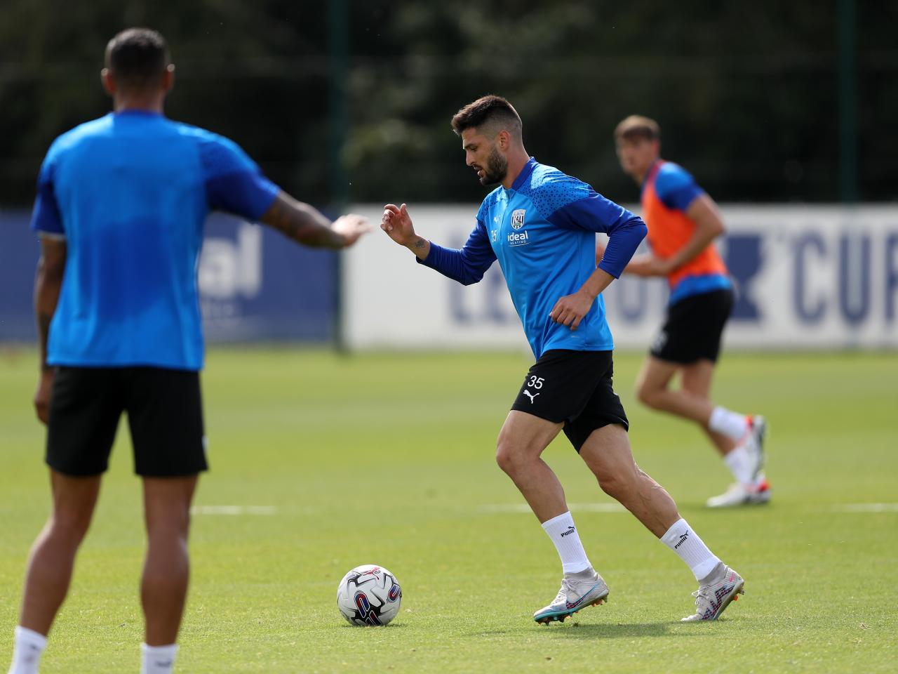 Okay Yokuslu in training 