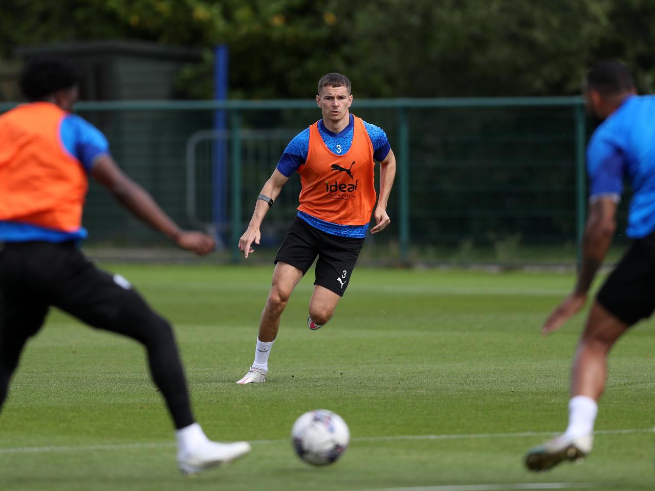 Conor Townsend in training 