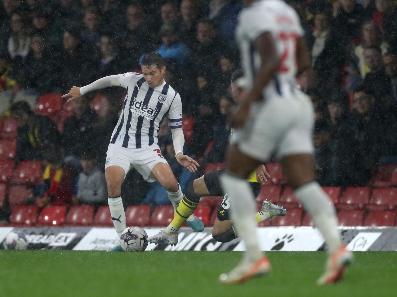 Albion in action against Watford.
