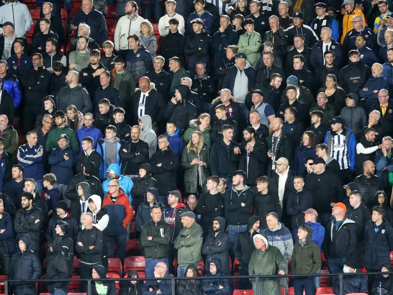 Albion in action against Watford.