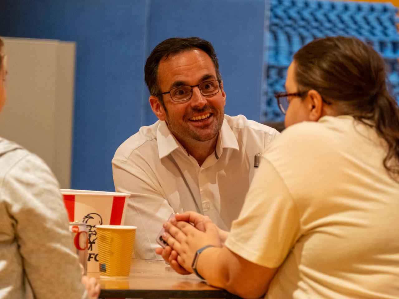 Hatch and KFC Partners visit The Albion Foundation