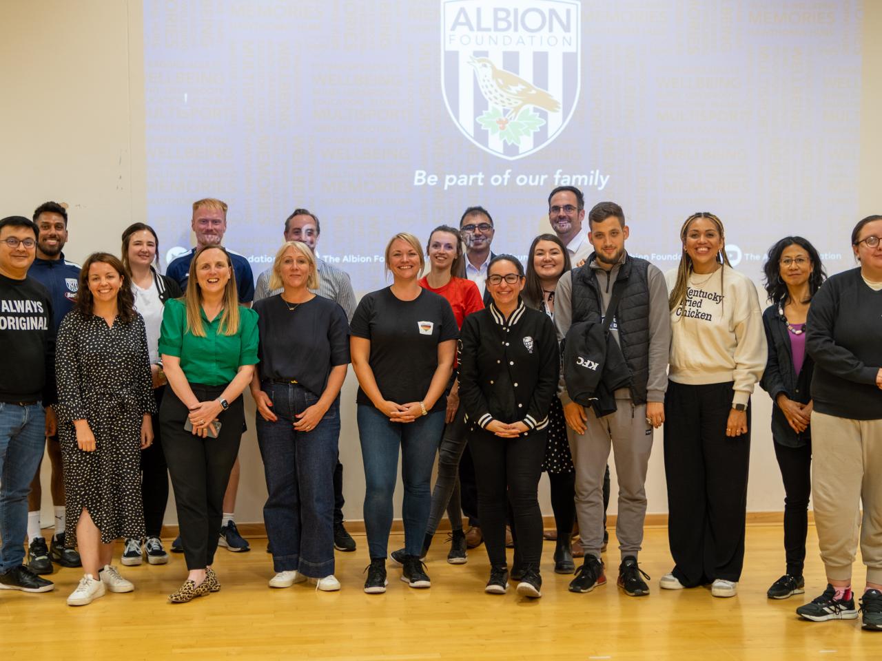 Hatch and KFC Partners visit The Albion Foundation