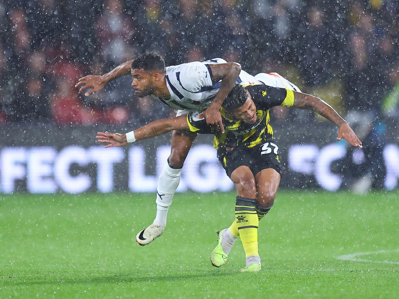 Albion in action against Watford.