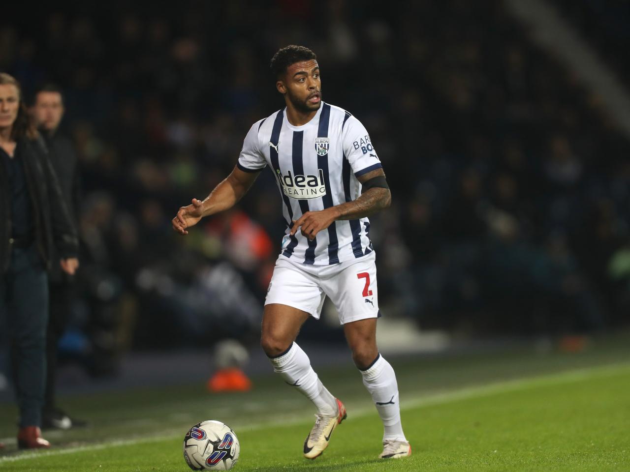 Darnell Furlong on the ball