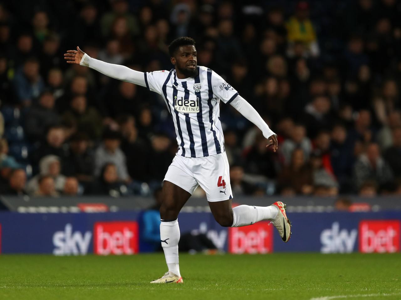 Cedric Kipre in action against Sheffield Wednesday