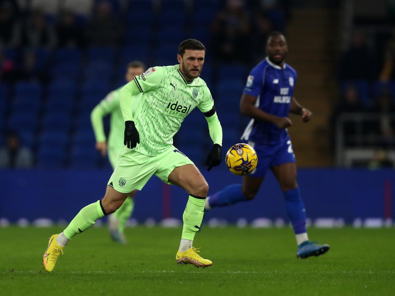 John Swift in action against Cardiff