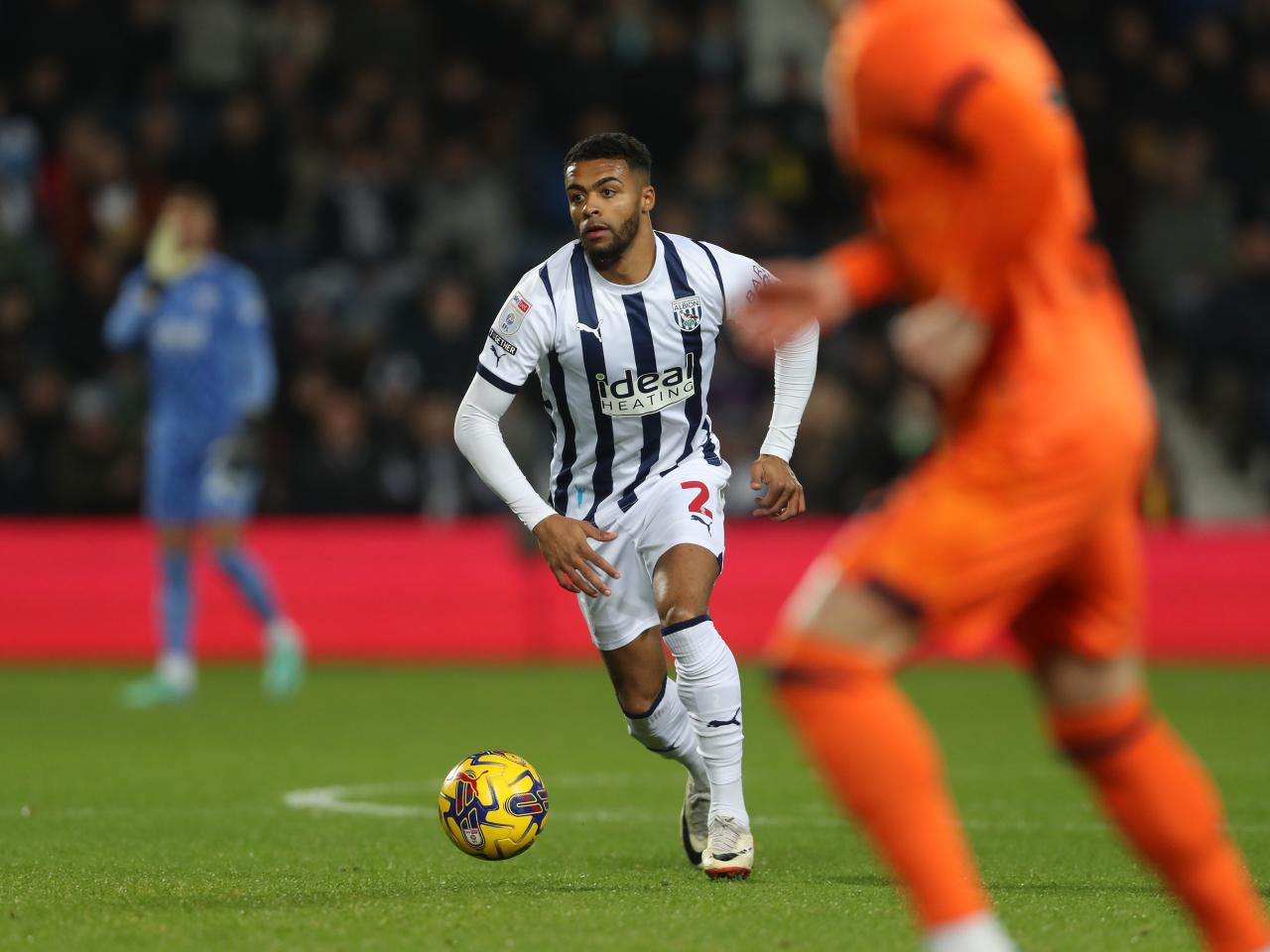 Darnell Furlong on the ball against Ipswich 