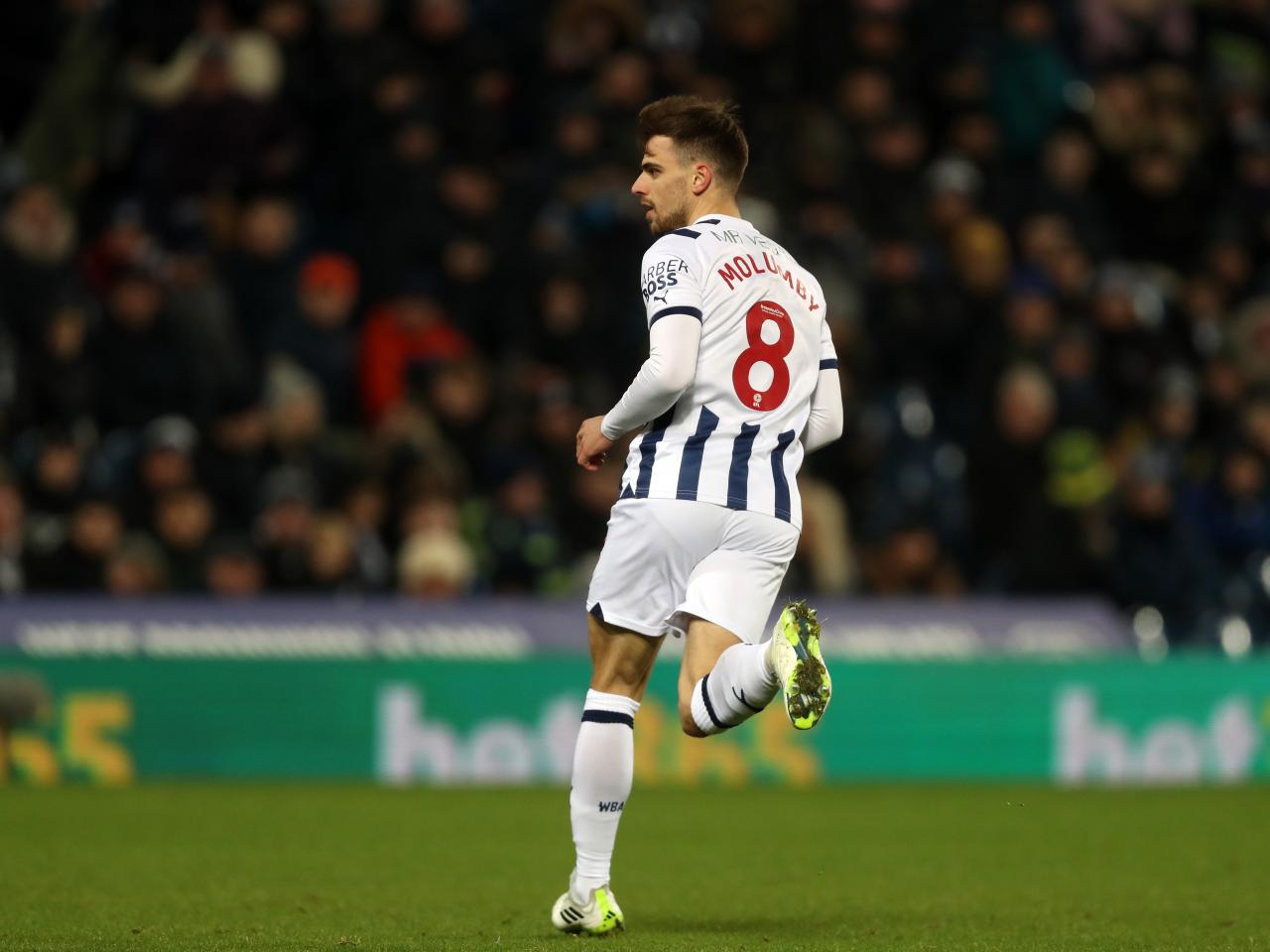 Jayson Molumby in action against Ipswich 