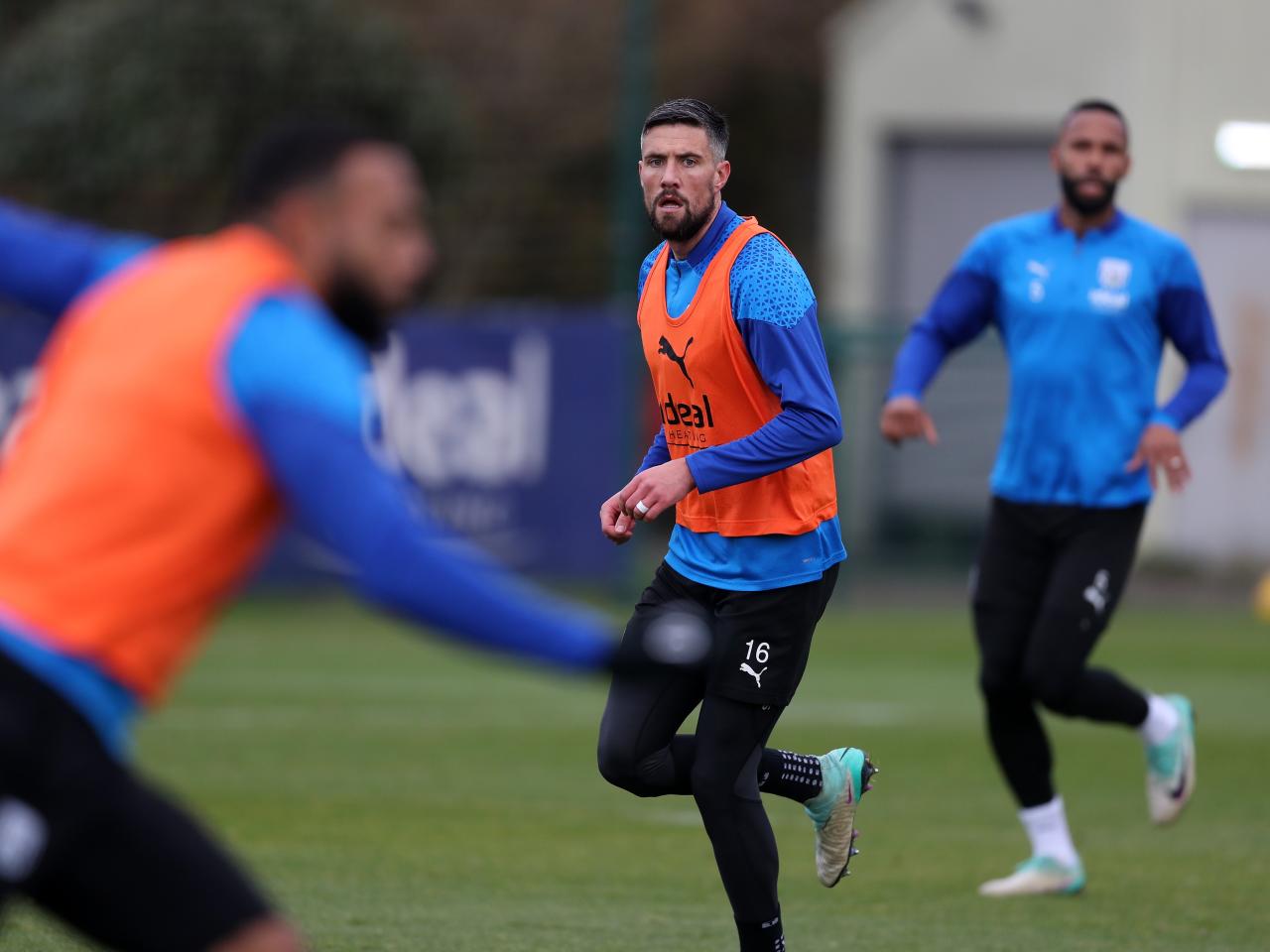 Martin Kelly back in training 