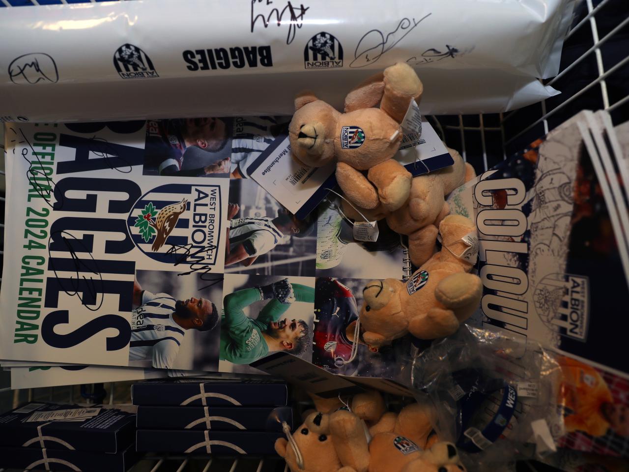 Albion-themed Christmas presents 