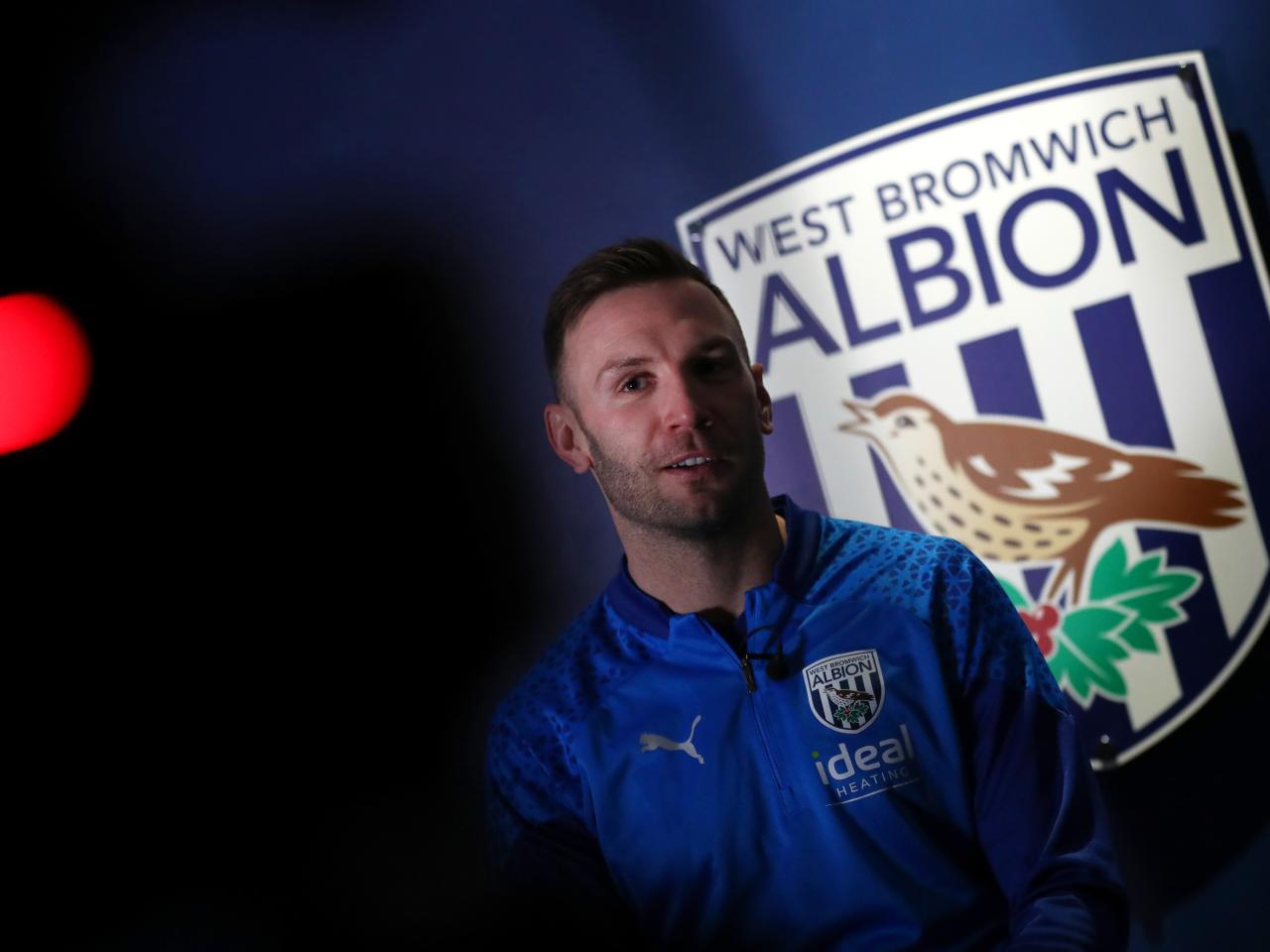 Andi Weimann being interviewed by WBA TV