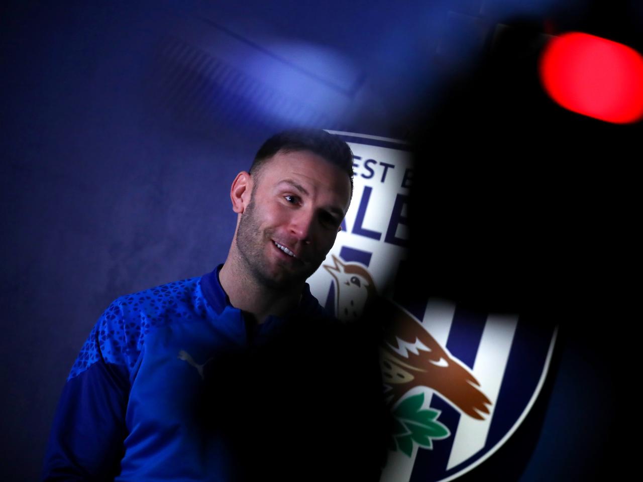 Andi Weimann being interviewed by WBA TV