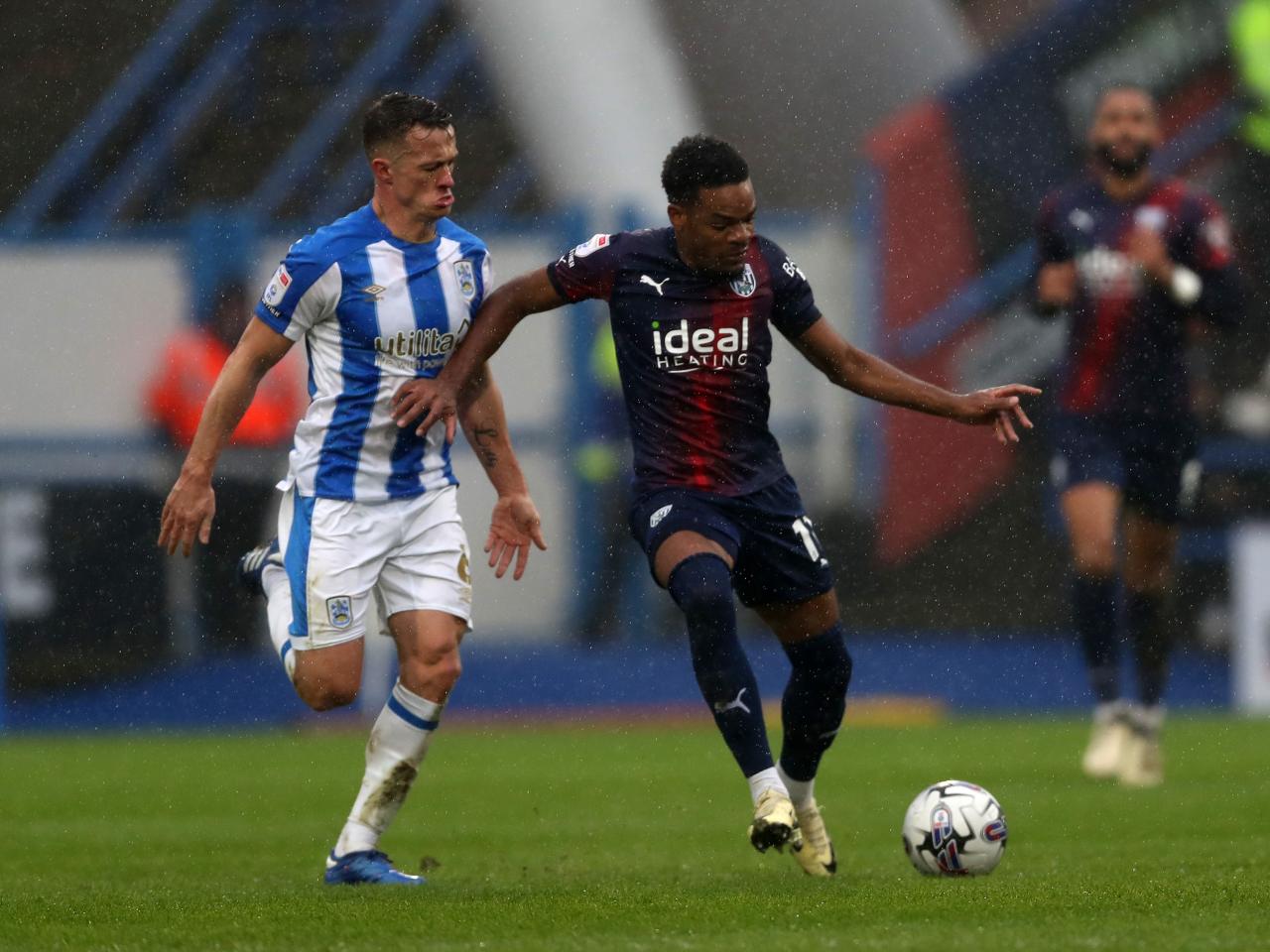 Albion in action against Huddersfield Town.