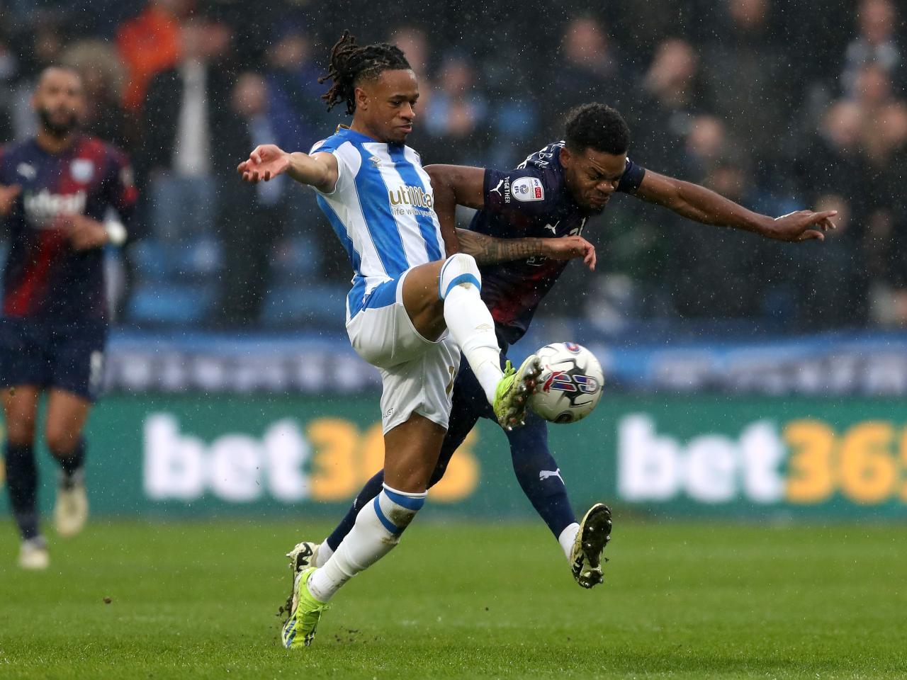 Albion in action against Huddersfield Town.