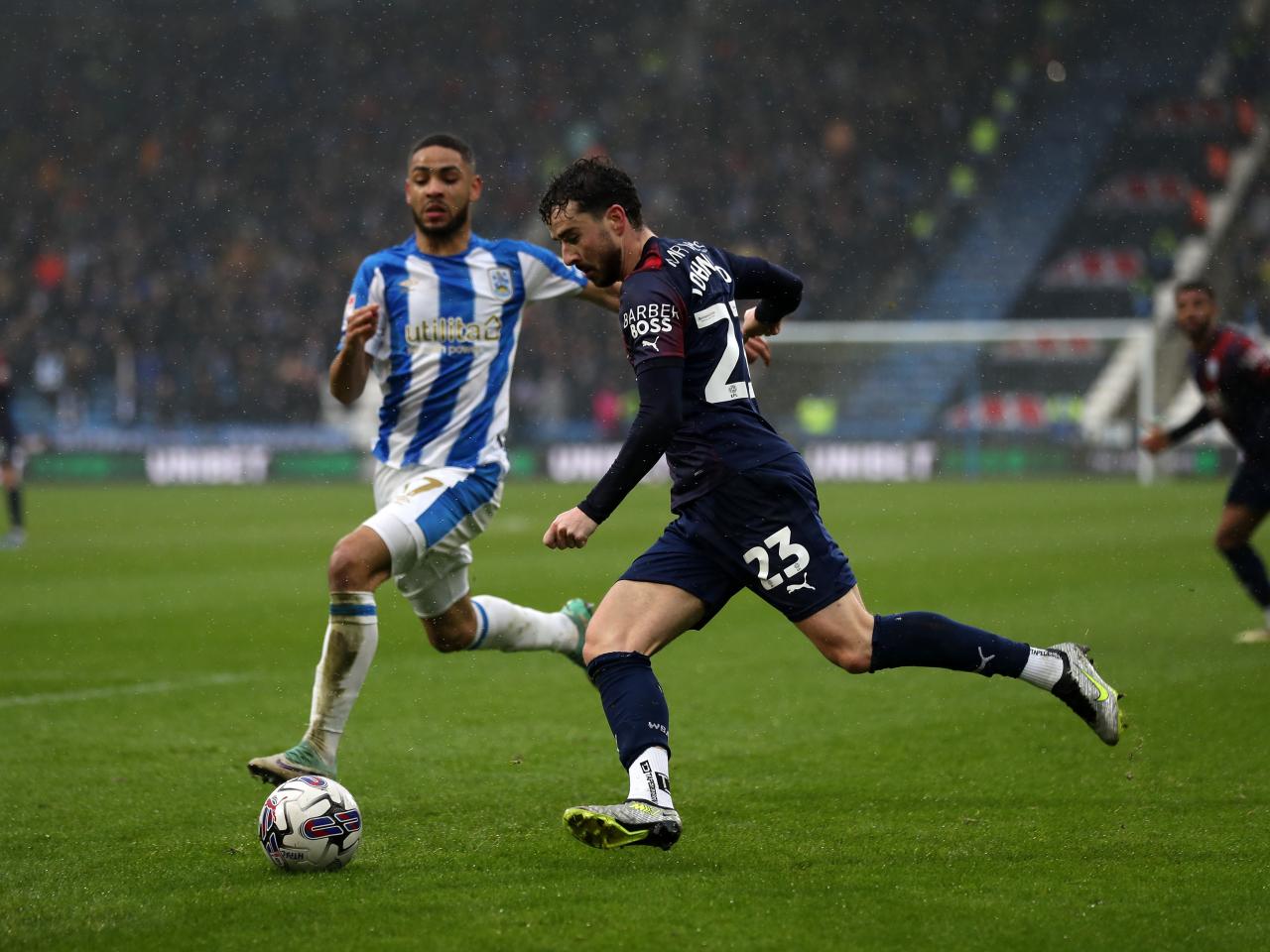 Albion in action against Huddersfield Town.