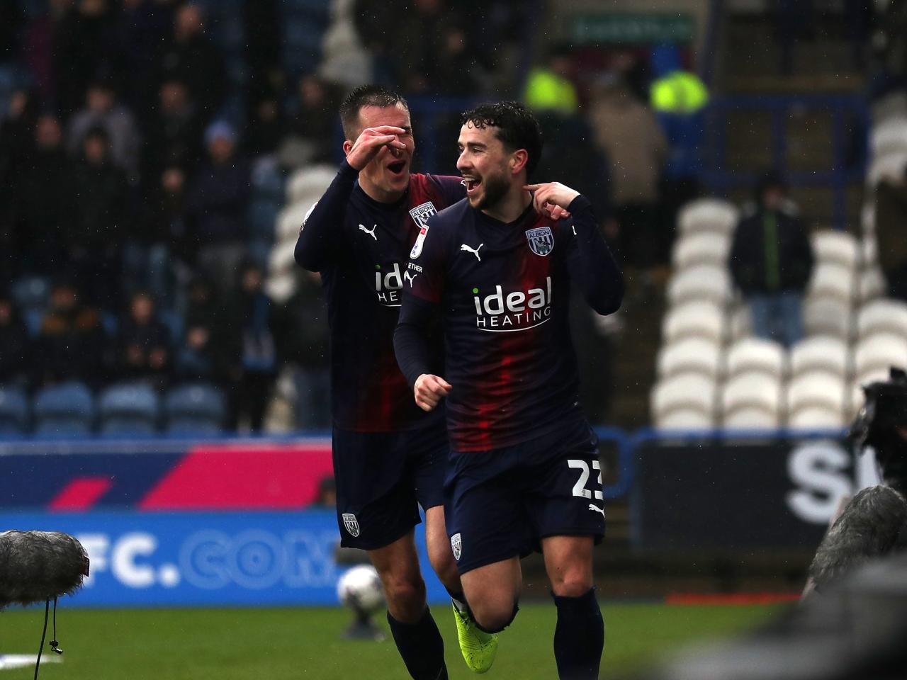 Albion in action against Huddersfield Town.