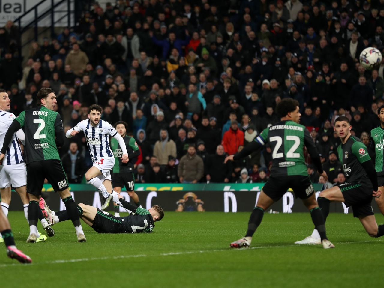 Mikey Johnston shoots and scores against Coventry 