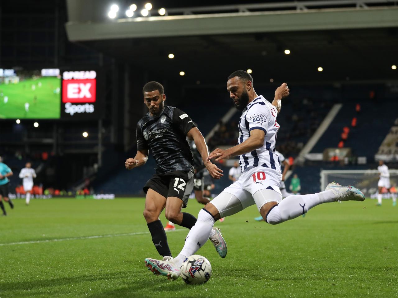 Matty Phillips on the ball against Rotherham United