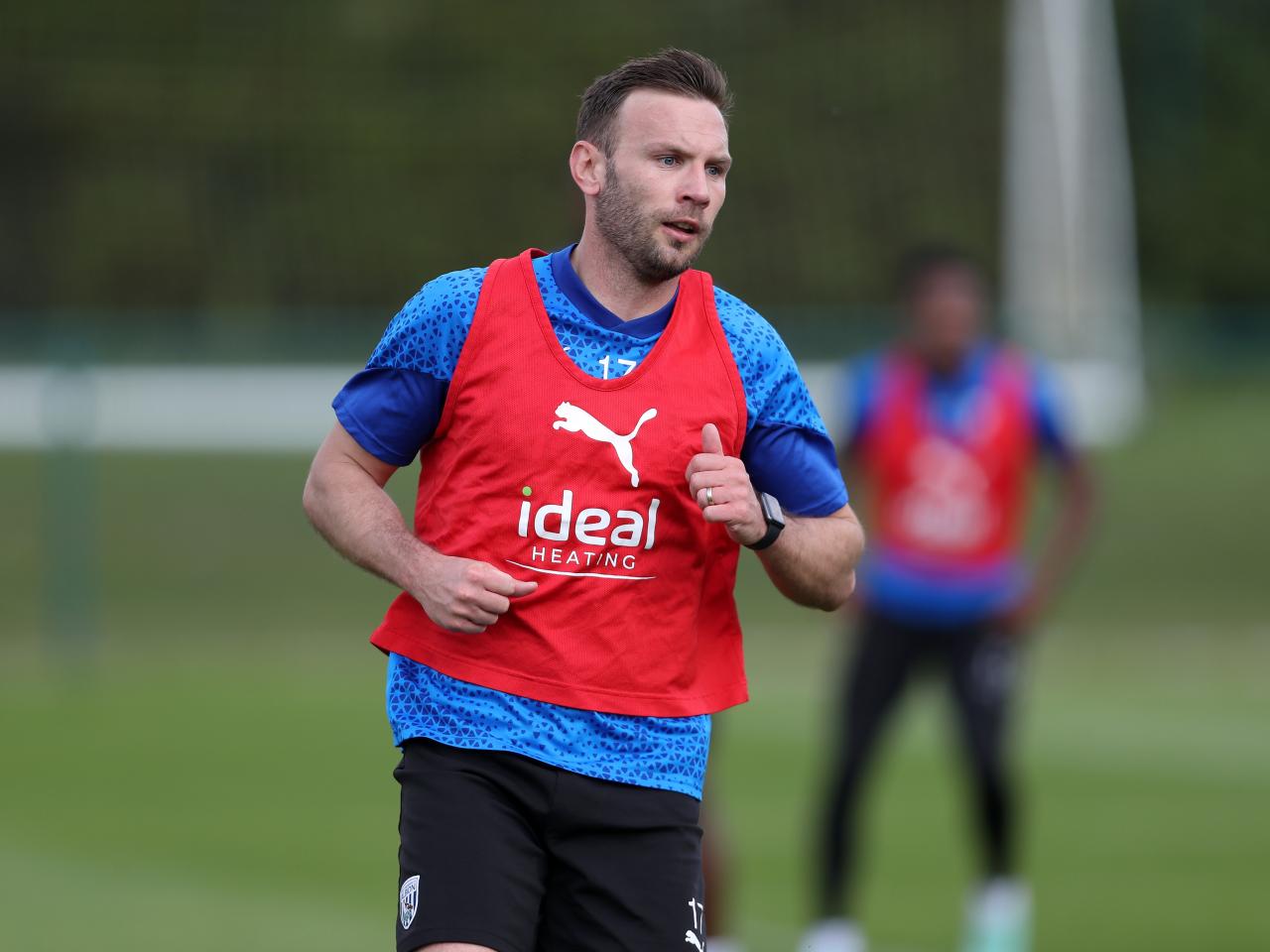 Andi Weimann during training 