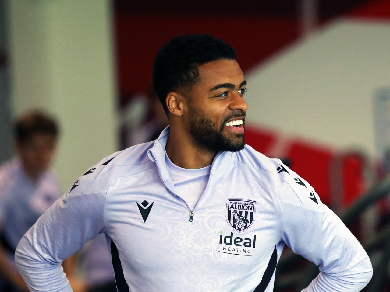 Darnell Furlong smiling in the gym at St. George's Park 