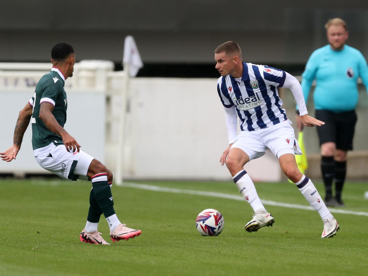 Conor Townsend on the ball against Bolton 