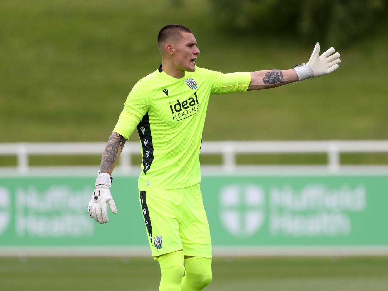 Ted Cann in action against Bolton