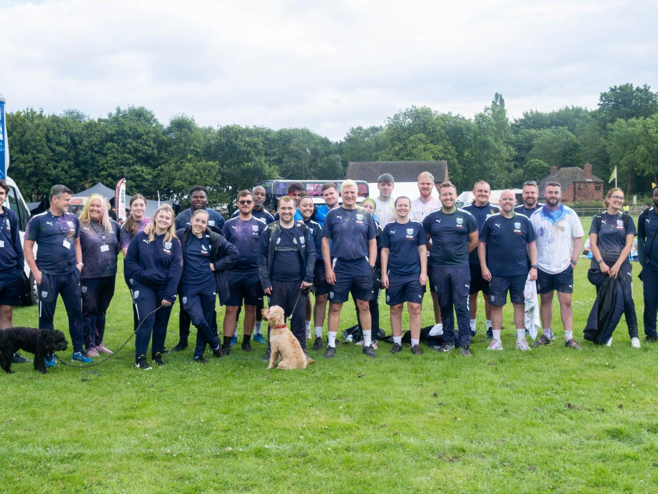 Foundation staff & volunteers group photo.