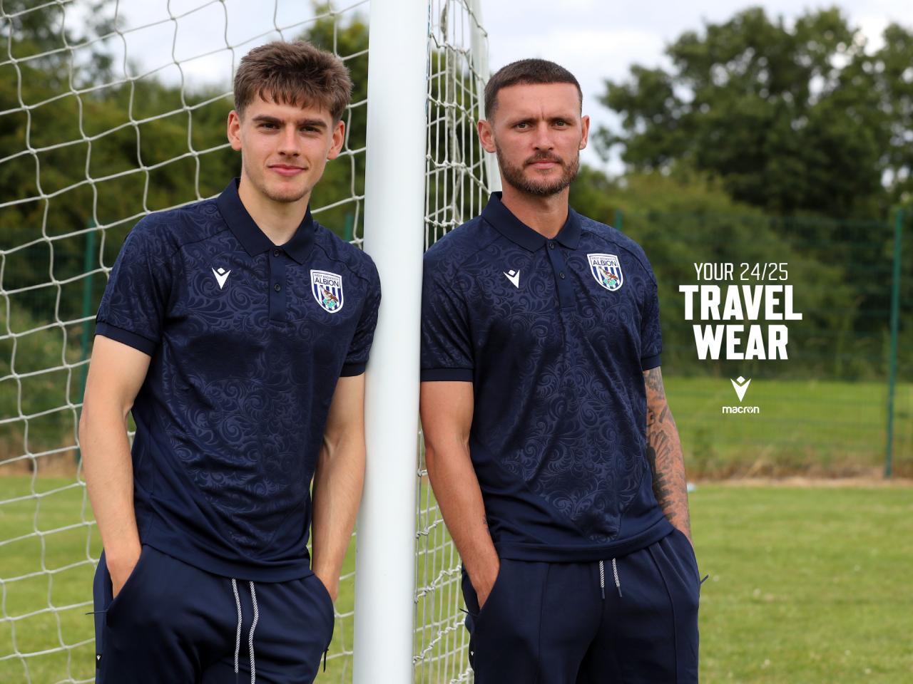 John Swift and Tom Fellows in 24/24 Travel Wear