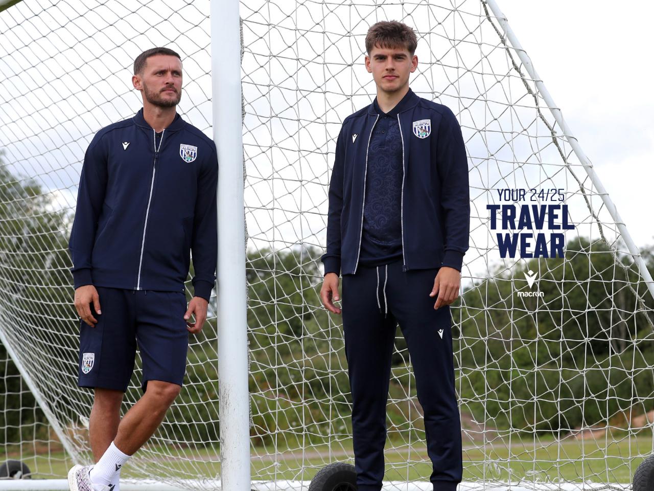 John Swift and Tom Fellows in 24/24 Travel Wear