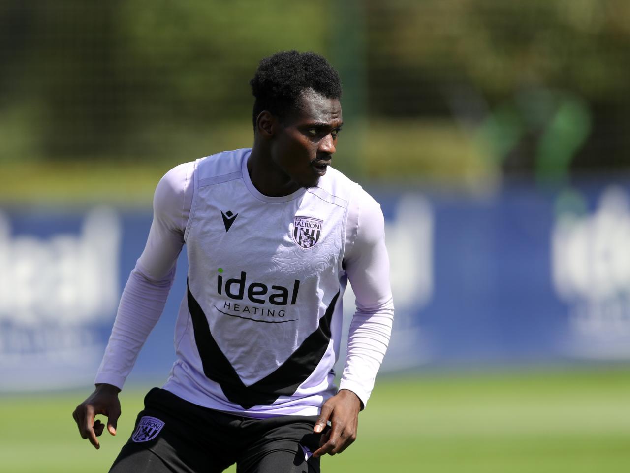 Ousmane Diakité during a training session 