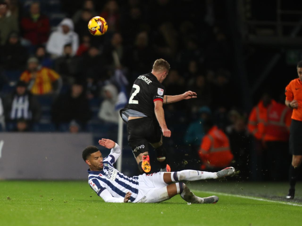 Mason Holgate in action against Bristol City 