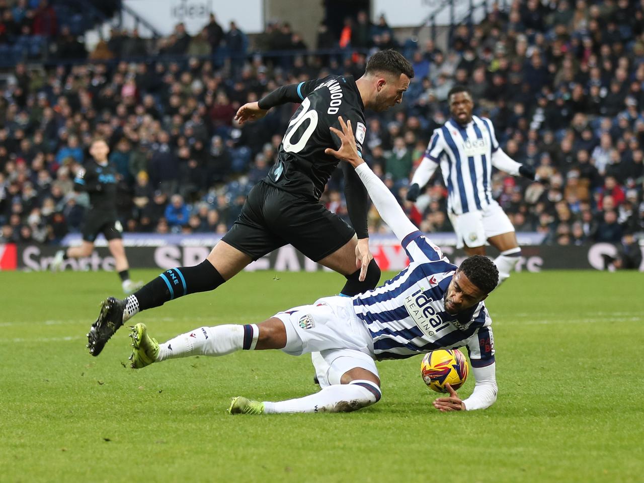 Darnell Furlong in action against Preston