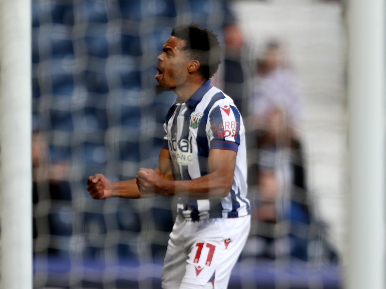 Grady Diangana celebrating after the match against Oxford 