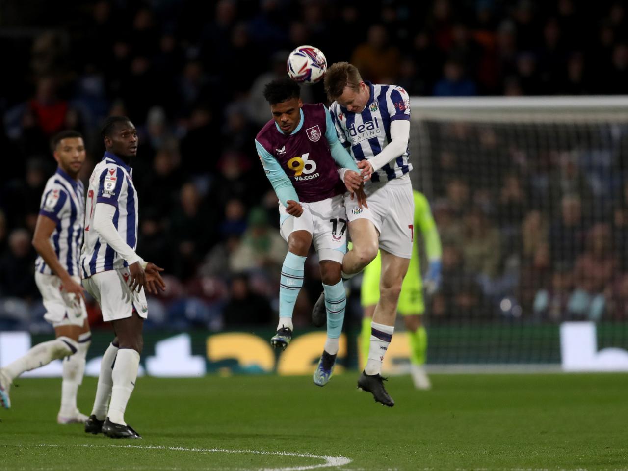 Torbjørn Heggem in action against Burnley 