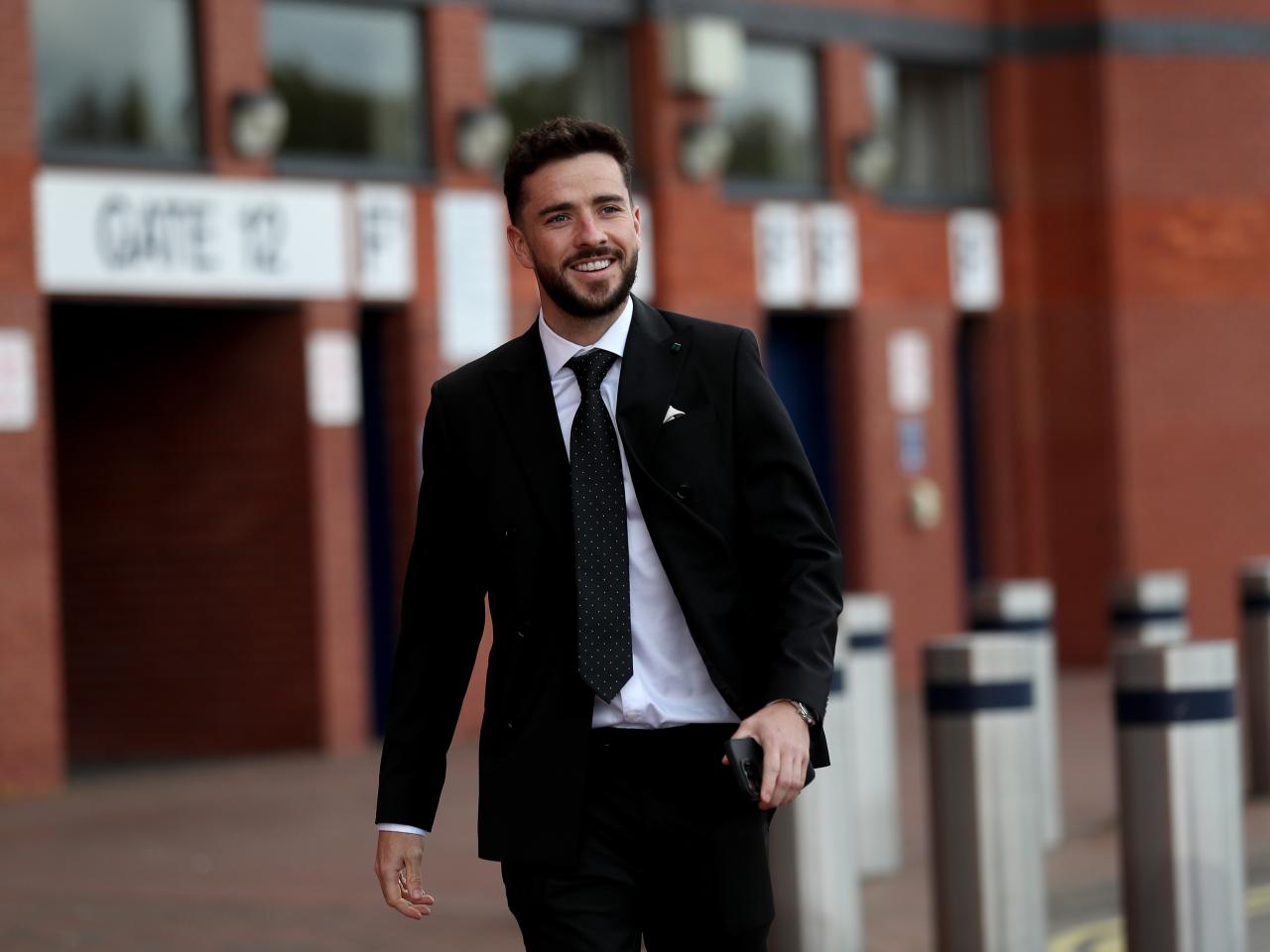 Mikey Johnston arriving in a suit to the end of season awards dinner at The Hawthorns