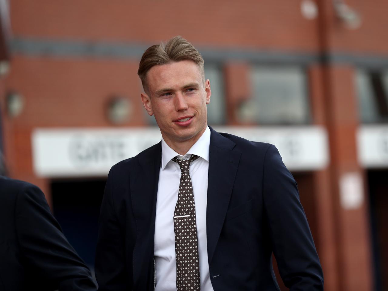 Torbjørn Heggem arriving in a suit to the end of season awards dinner at The Hawthorns