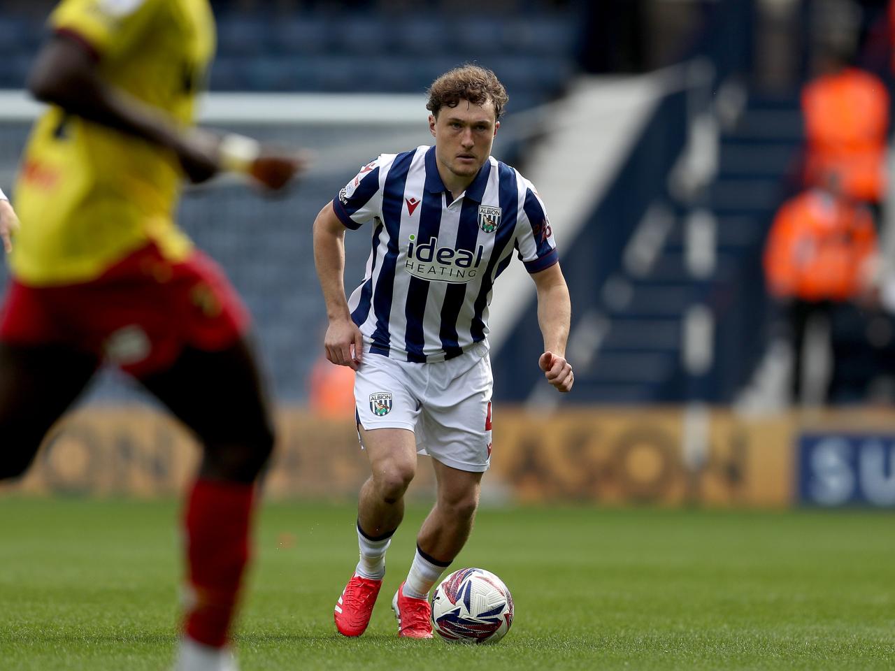 Callum Styles on the ball against Watford