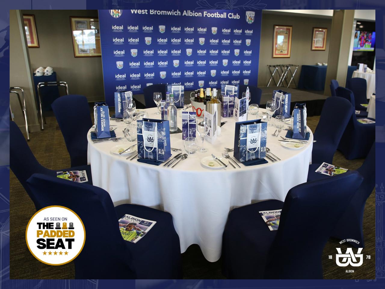 Table setting in The Richardson Suite