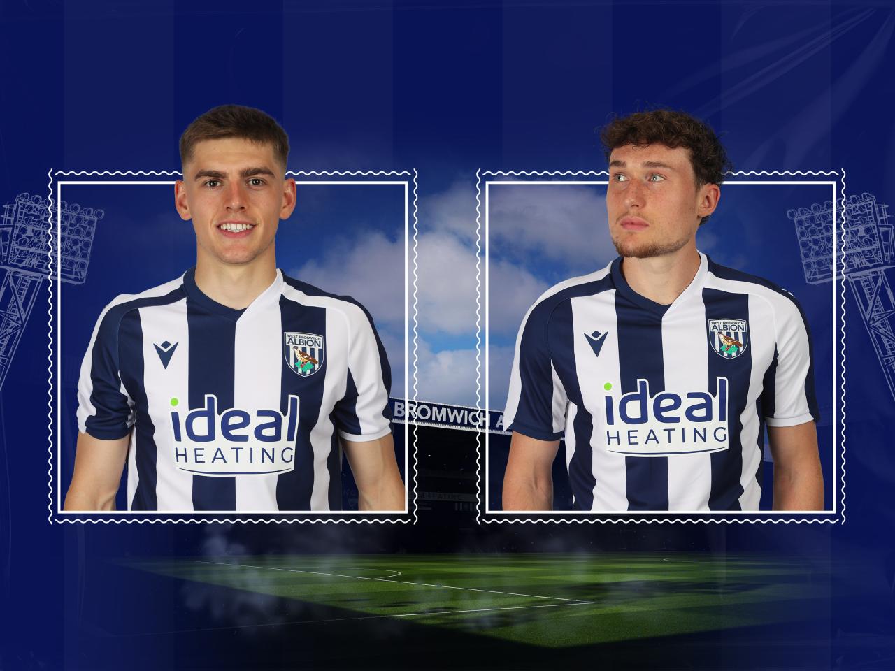 2025/26 Home Kit worn by Tom Fellows and Callum Styles