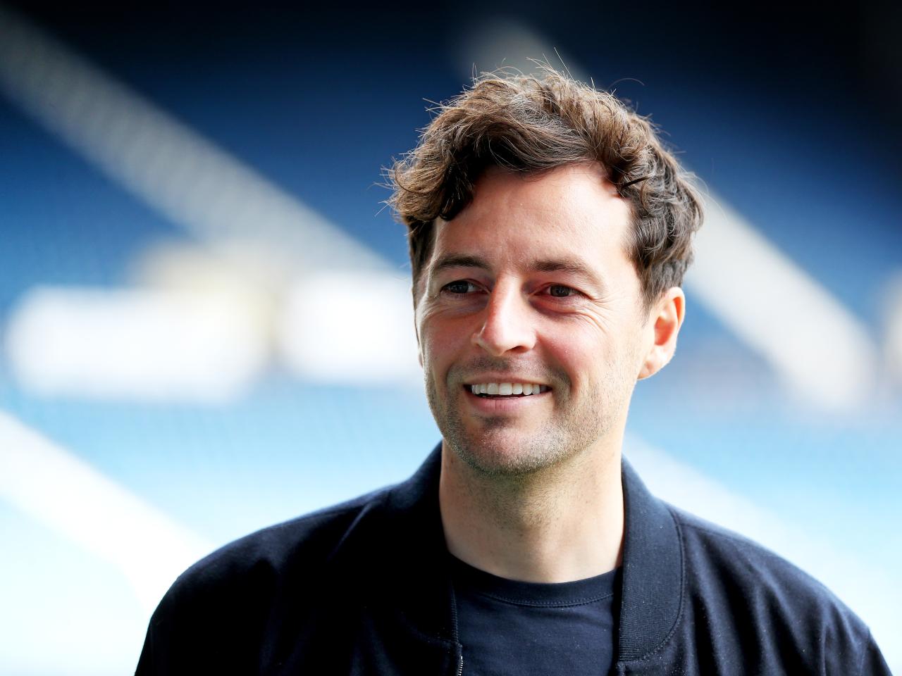 Ryan Mason at The Hawthorns smiling 