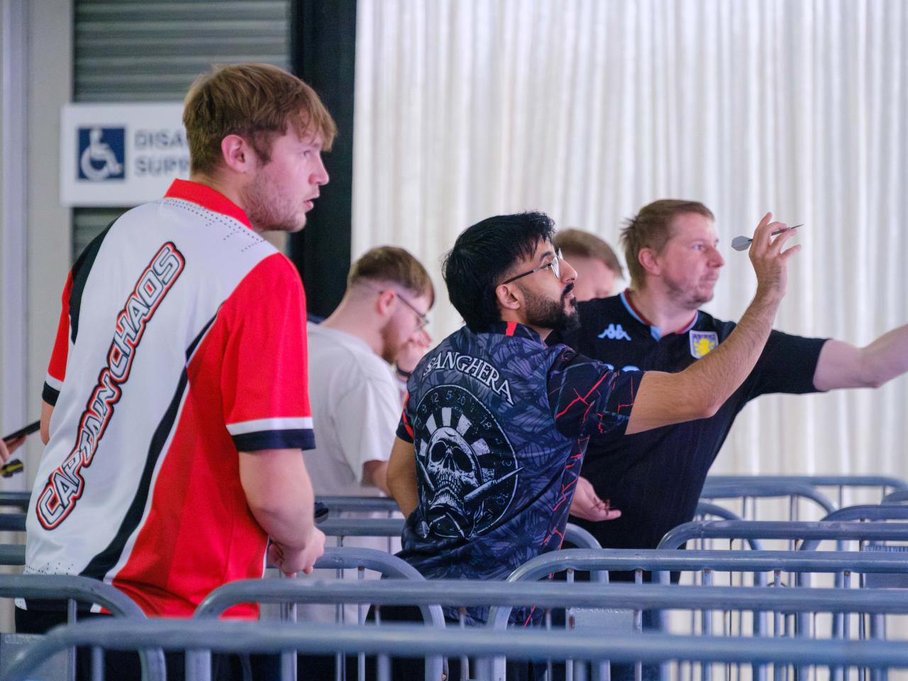 The atmosphere at our Darts Night at The Hawthorns.