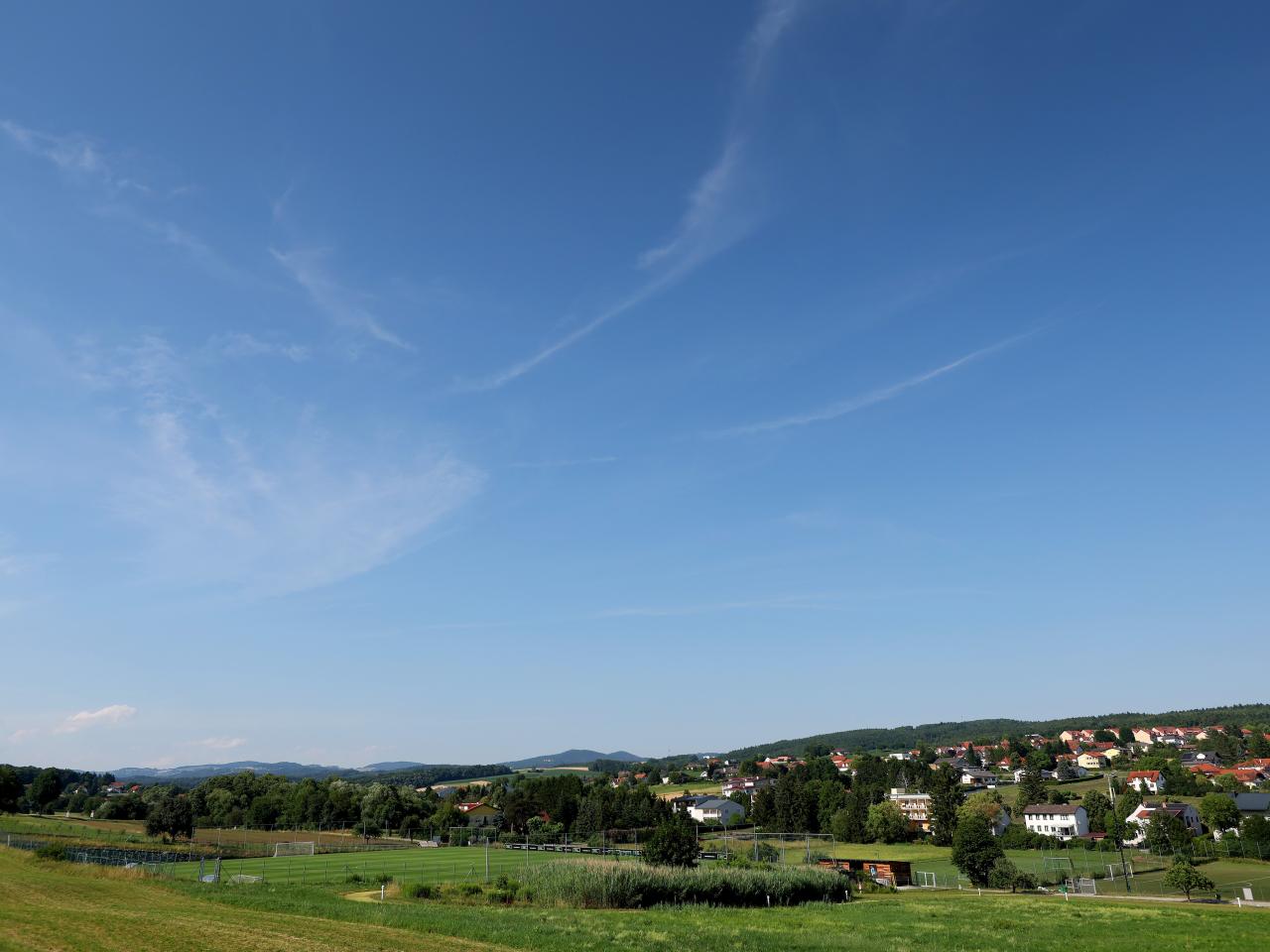 A general view of the pitch and surrounding area at Albion's Austrian training base
