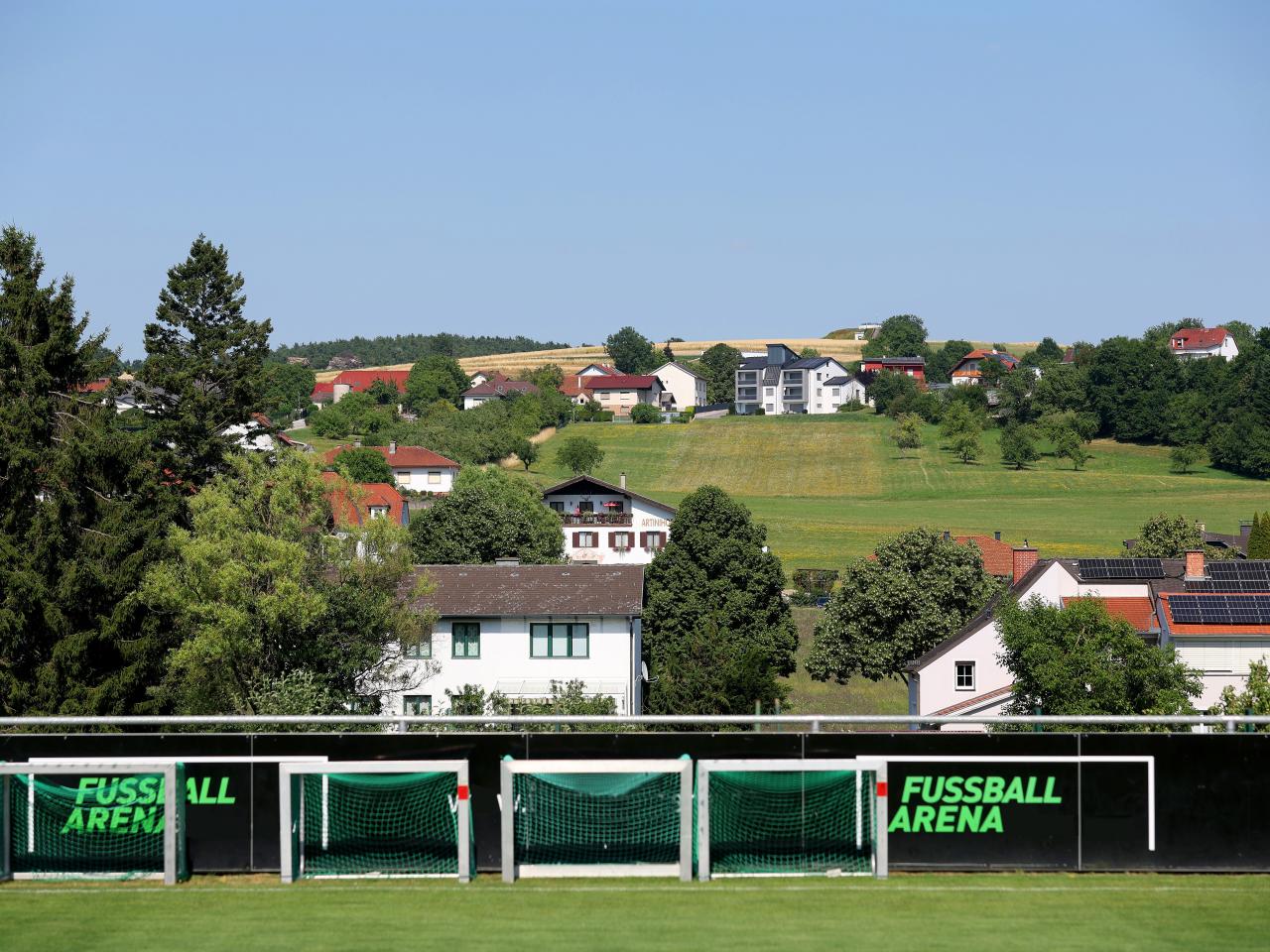 A general view of the pitch and surrounding area at Albion's Austrian training base
