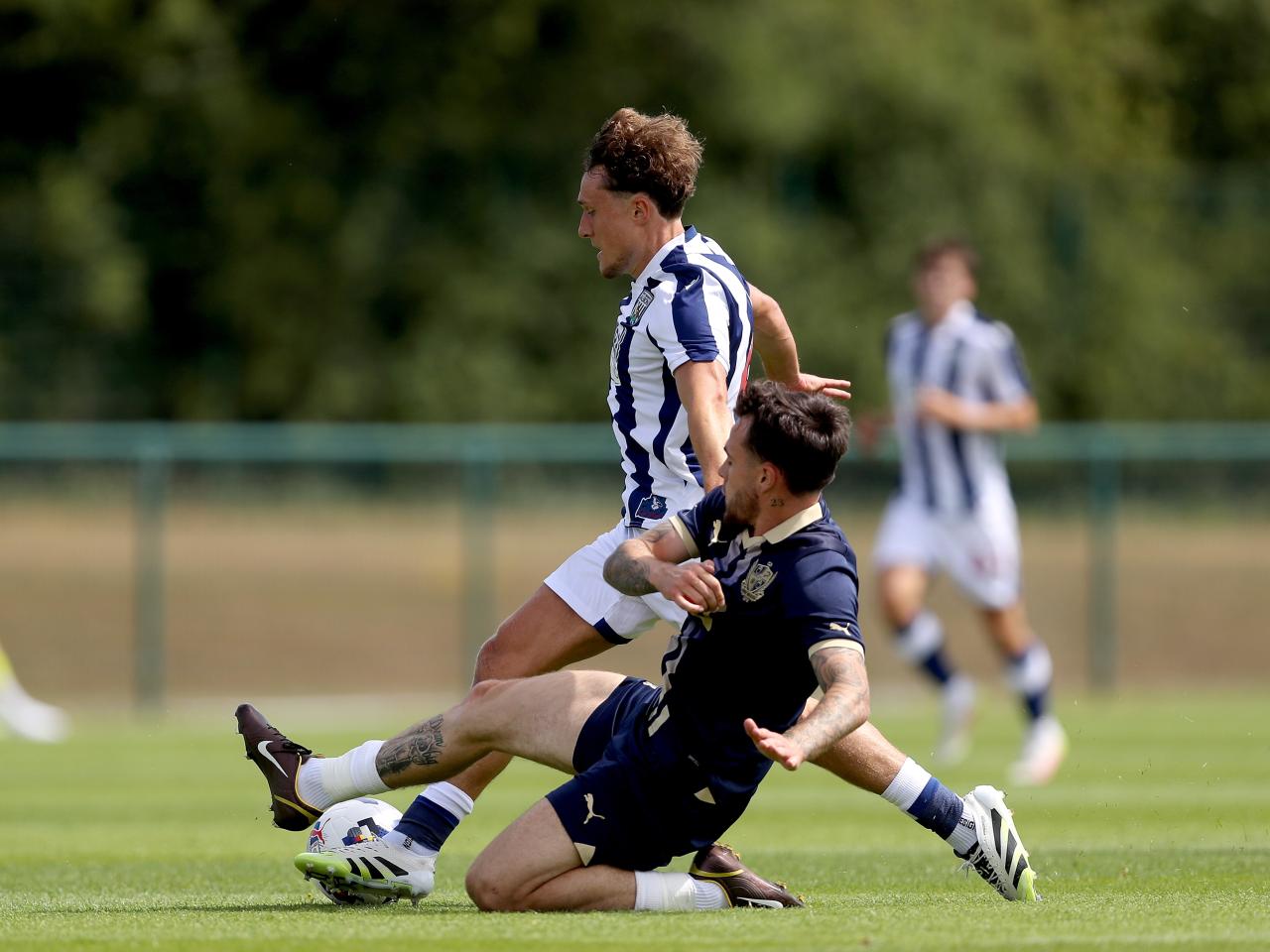 Callum Styles in action against Port Vale