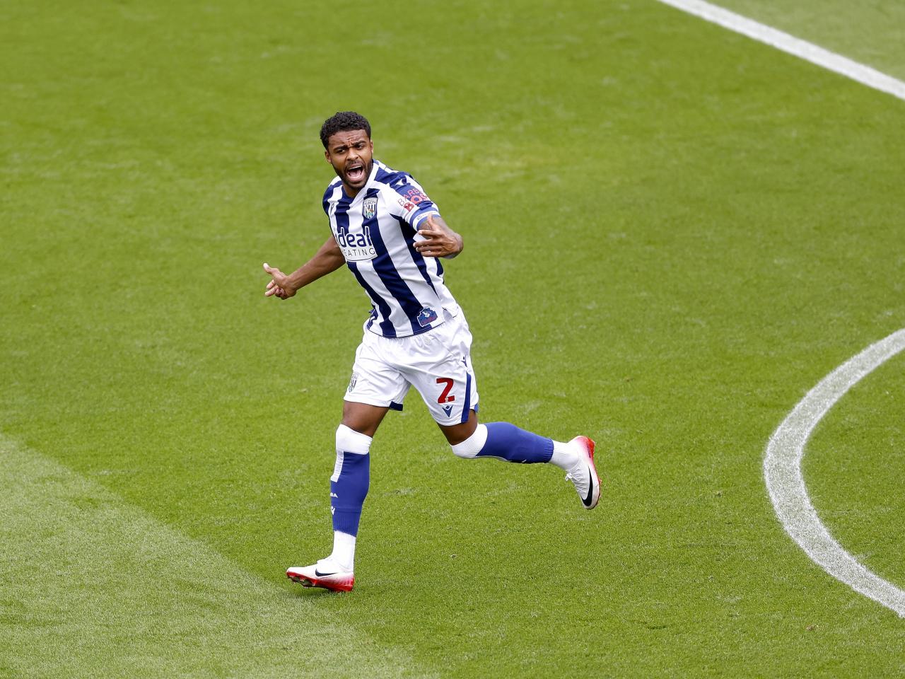 Darnell Furlong in action against Blackpool