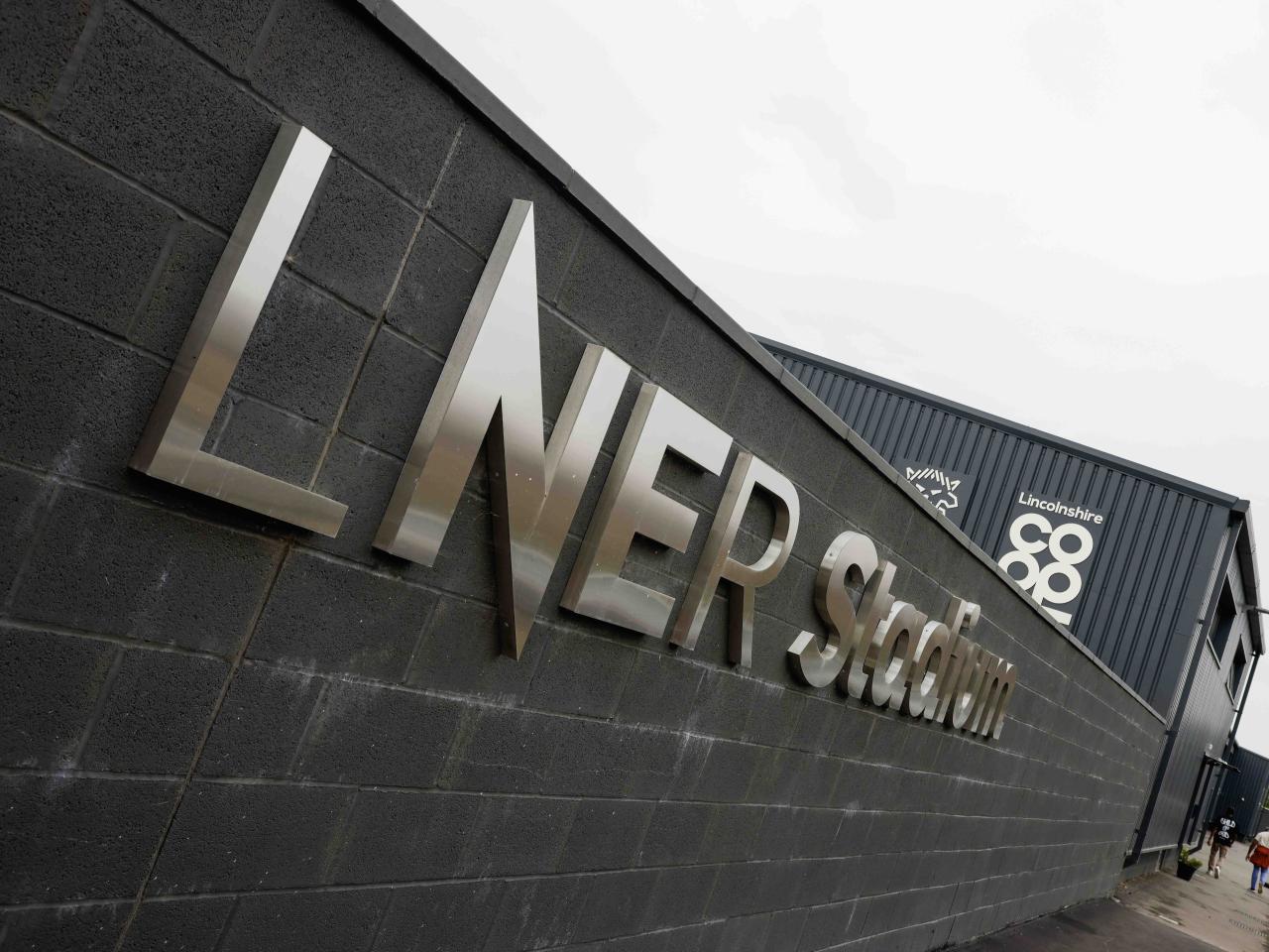 A photo of the LNER stadium at Lincoln